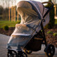 Ackuku universal mosquito net for pram, white, 1 pc
