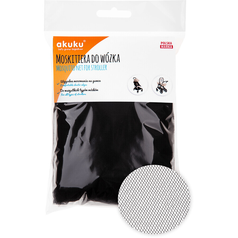 Acquista Ackuku, zanzariera universale per carrozzina, nera, 1 pz. Ackuku, zanzariera universale per carrozzina, nera, 1 pz.