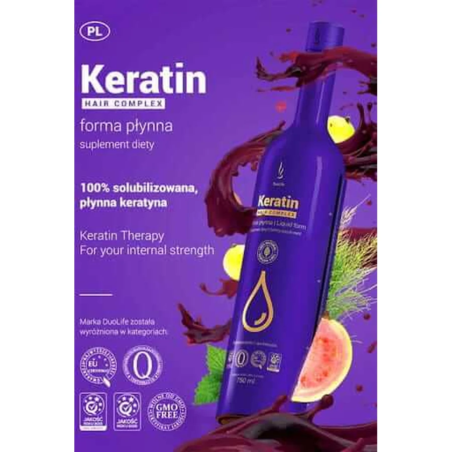 DuoLife Keratin, flüssige Formel, 750 ml