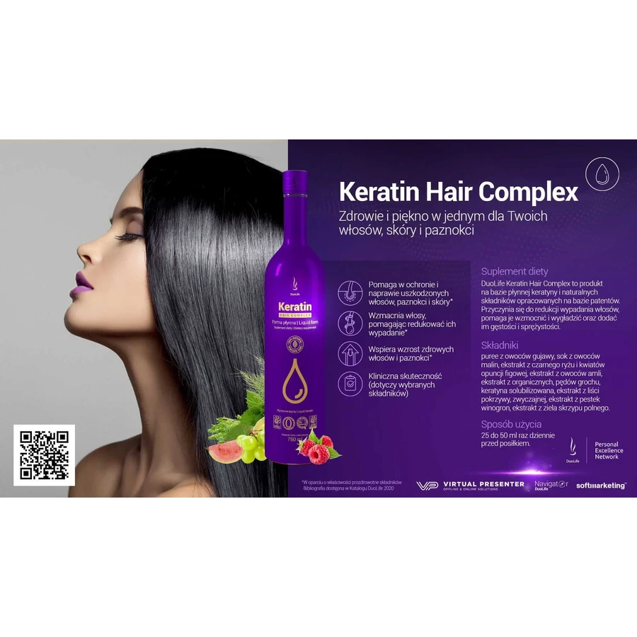 DuoLife Keratin, flüssige Formel, 750 ml