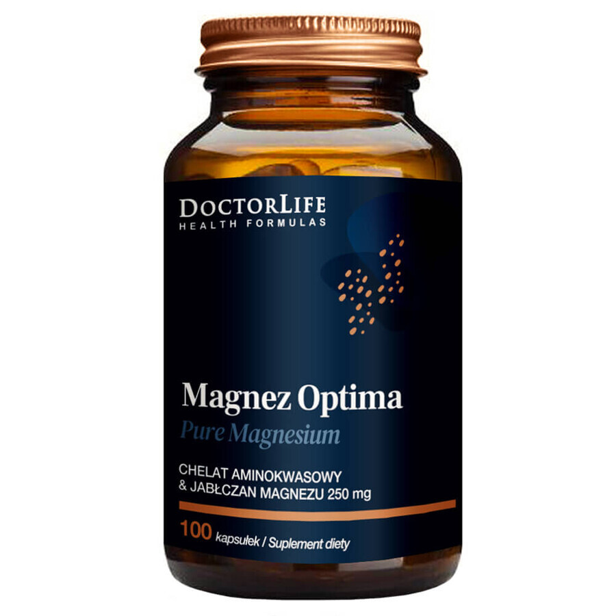Buy Doctor Life Magnesium Optima, 100 capsules Doctor Life Magnesium Optima, 100 capsules