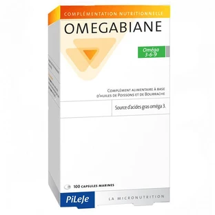 Omegabiane Oméga 3-6-9, 100 gélules