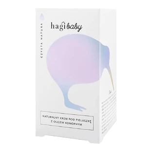 Hagi Baby, Crema natural para pañales con aceite de cáñamo, 50 ml