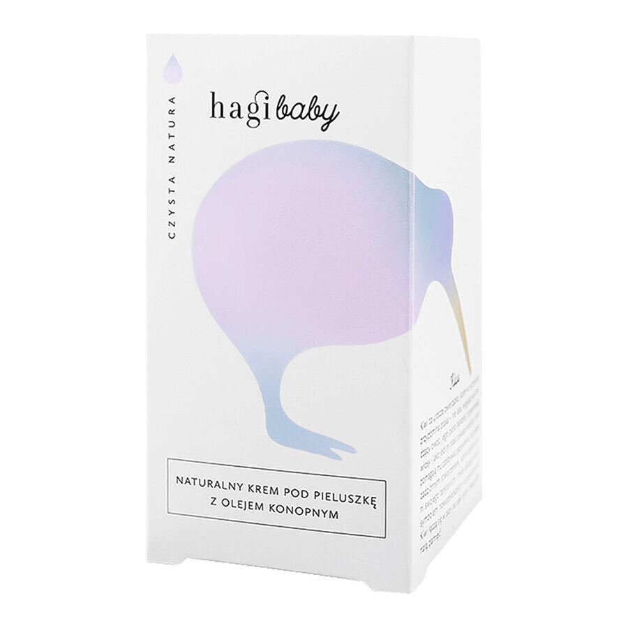 Winkel op Hagi Baby, Natuurlijke luiercrème met hennepolie, 50 ml Hagi Baby, Natuurlijke luiercrème met hennepolie, 50 ml