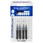 Elgydium Clinic Mono Compact, cepillos interdentales, 0,6 mm, negro, 4 pzs.