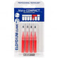 Elgydium Clinic Mono Compact, brosses interdentaires 1,5 mm, rouge, 4 pcs.