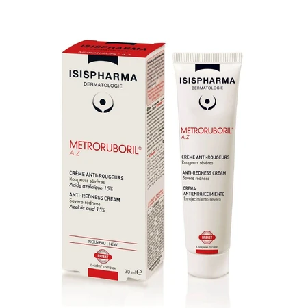 Isispharma Metroruboril A.Z, crema, rosácea, papulopustular, 30 ml