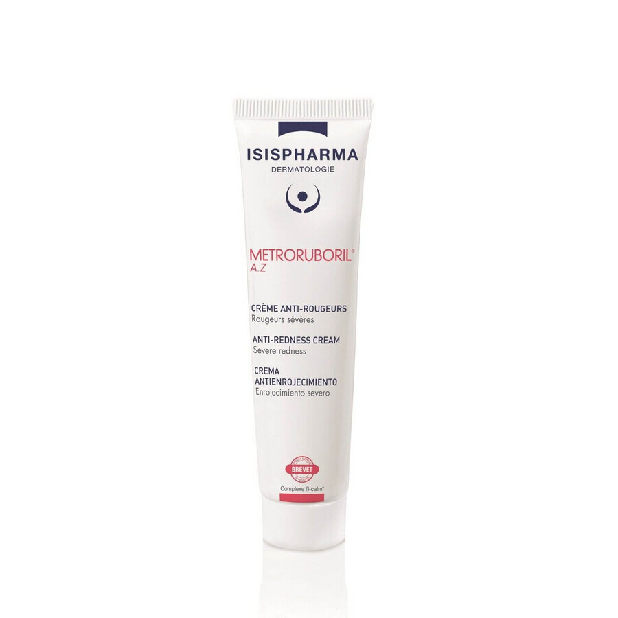 Isispharma Metroruboril AZ, cream, rosacea, papulopustular, 30 ml