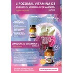 Vitamina D3 liposomiale + Magnesio K2, 30 capsule, Hypernatura Vitamina D3 liposomiale + Magnesio K2, 30 capsule, Hypernatura