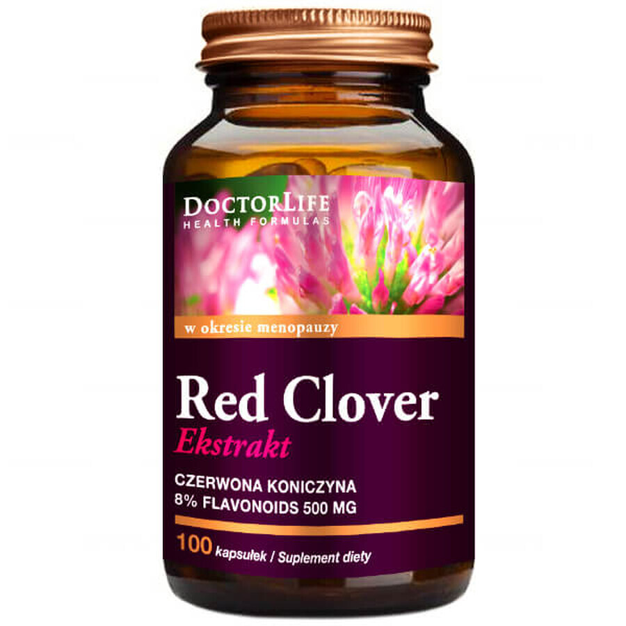 Buy Doctor Life, Red Clover Extract, Red Clover, 100 Capsules Doctor Life, Red Clover Extract, Red Clover, 100 Capsules