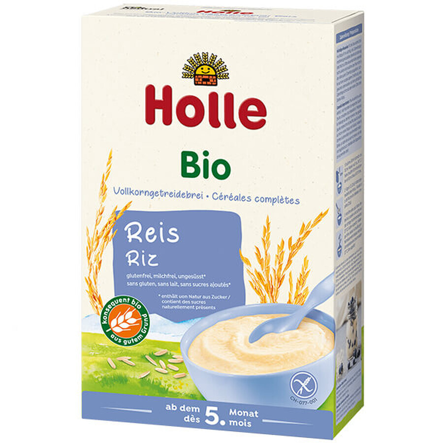 Buy Holle Bio rice porridge, whole grains, dairy-free, gluten-free, after 5 months, 250 g Holle Bio rice porridge, whole grains, dairy-free, gluten-free, after 5 months, 250 g