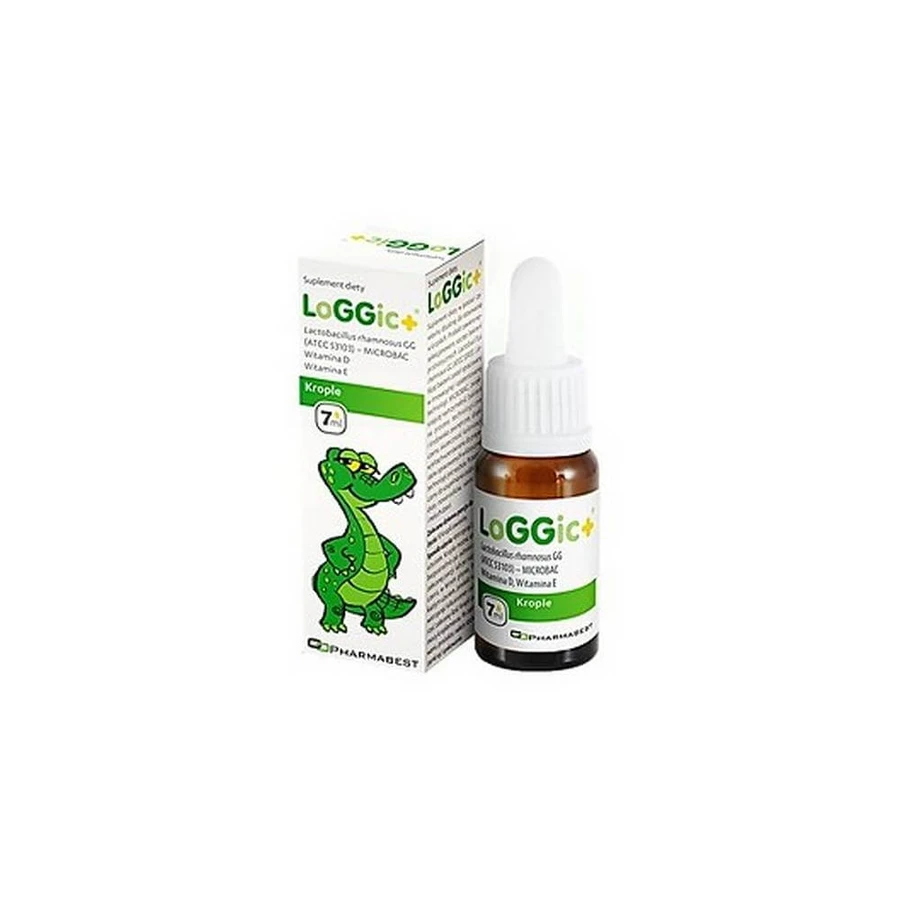 Pharmabest LoGGic+, gouttes orales, dès la naissance, 7 ml