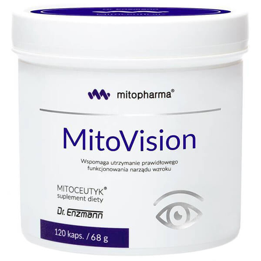 Acquista Mito-Pharma MitoVision, 120 capsule Mito-Pharma MitoVision, 120 capsule
