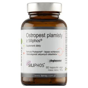 Kenay Mariadistel met Siliphos, 60 plantaardige capsules