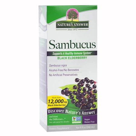 Nature's Answer Sambucus Original, vlierbes, 240 ml