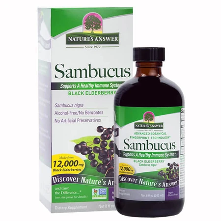 Nature's Answer Sambucus Original, vlierbes, 240 ml