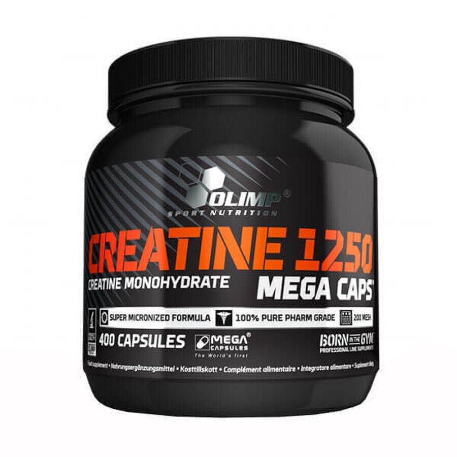 Buy Olimp Creatine 1250 Mega Caps, 400 capsules Olimp Creatine 1250 Mega Caps, 400 capsules