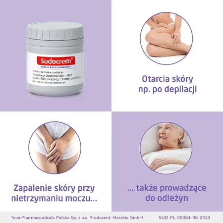 Sudocrem Expert, barrier cream, 60 g, Teva