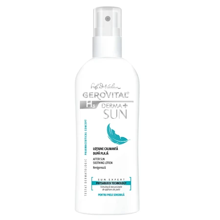 Gerovital H3 Derma+ Sun Soothing Lotion, 150ml, Farmec
