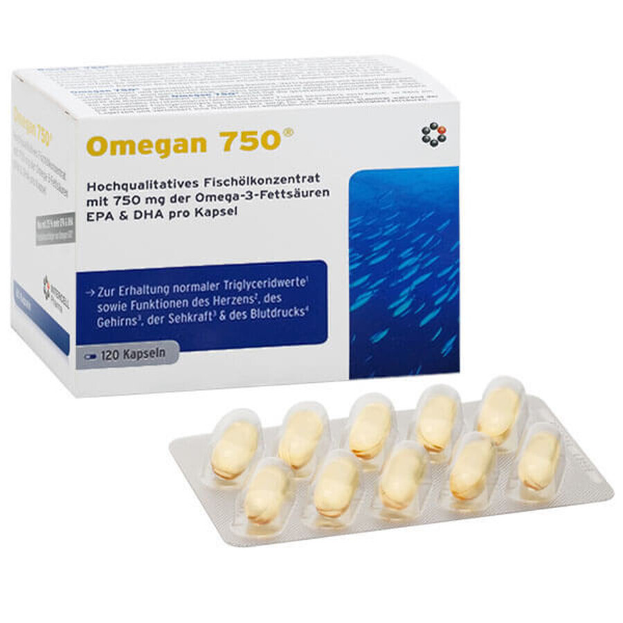 Buy Mito-Pharma, Omegan 750, 120 capsules Mito-Pharma, Omegan 750, 120 capsules