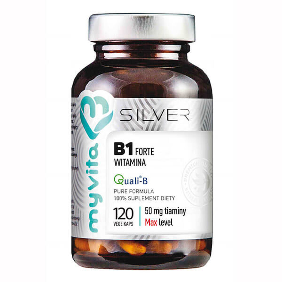 Winkel op MyVita Silver, Vitamine B1 Forte, 120 capsules MyVita Silver, Vitamine B1 Forte, 120 capsules