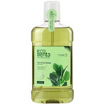 Ecodenta, multifunktionale Mundspülung mit Salbeiextrakt, Aloe Vera und Pfefferminzöl, 500 ml Ecodenta, multifunktionale Mundspülung mit Salbeiextrakt, Aloe Vera und Pfefferminzöl, 500 ml