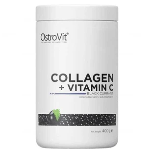 OstroVit, Collagen + Vitamin C, black currant, 400 g