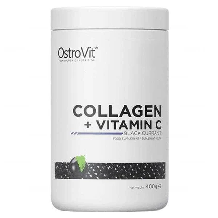 OstroVit, Collagen + Vitamin C, black currant, 400 g