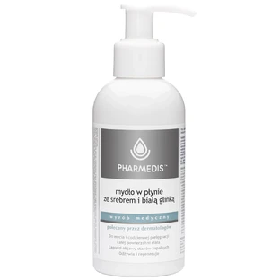 Pharmedis, liquid soap with silver and white clay, 150 ml