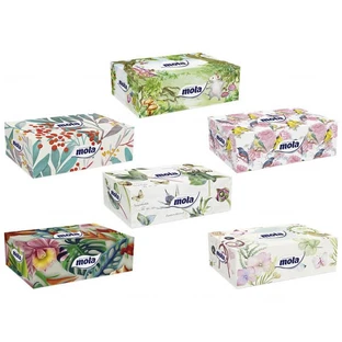 Mola Flatbox, tissue, 150 stuks