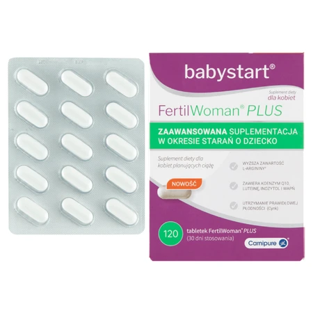 Babystart FertilWoman Plus, 120 comprimidos