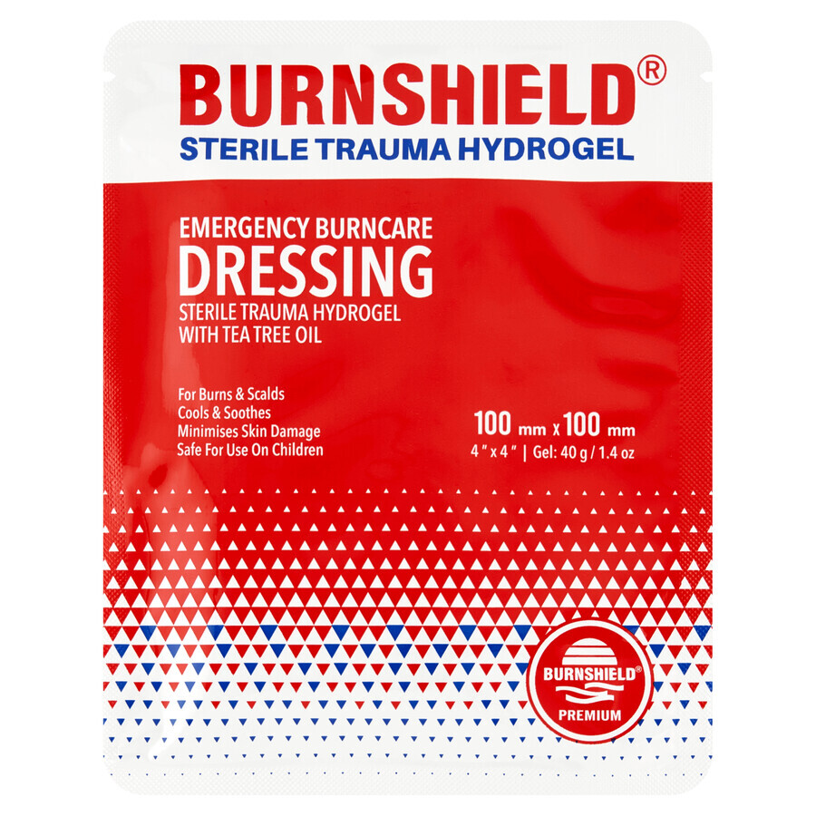 Cumpără Burnshield, pansament hidrogel pentru arsuri, 10 x 10 cm, 1 buc Burnshield, pansament hidrogel pentru arsuri, 10 x 10 cm, 1 buc