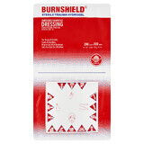 Burnshield, pansament hidrogel pentru arsuri, 20 x 20 cm, 1 buc