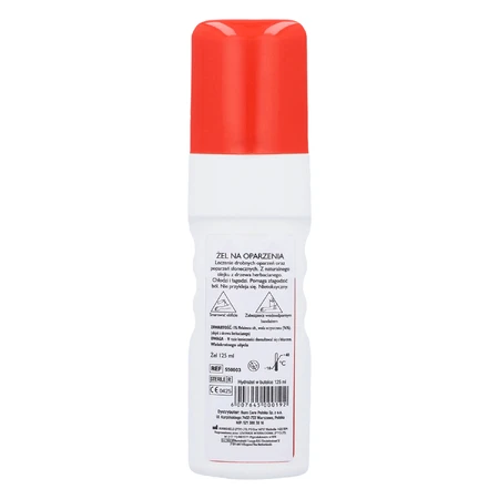 Burnshield, hidrogel para quemaduras en envase dispensador, 125 ml