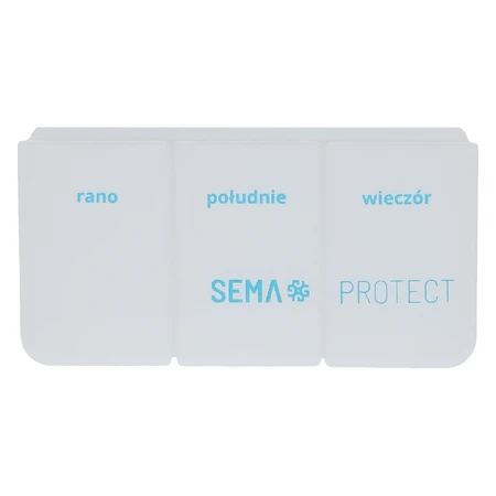 SEMA Protect, day medicine box, 3 rooms
