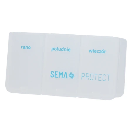 SEMA Protect, day medicine box, 3 rooms