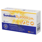 Sundovit D3 2000 UI, 60 capsule moi Sundovit D3 2000 UI, 60 capsule moi