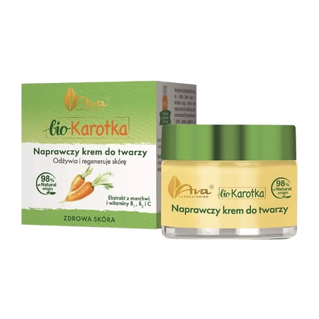 AVA Bio Karotka, crema facial reparadora, 50 ml