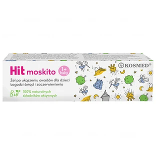 Kosmed Hit Moskito, gel de cuidado para niños después de picaduras de insectos, 15 ml