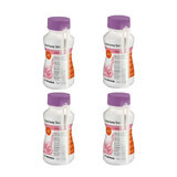 Nutricomp Drink Plus, nutritional drink, strawberry flavor, 4 x 200 ml