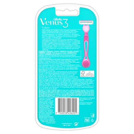 Gillette Venus 3, Rasierer für Frauen, Einwegrasierer, 6 Stück