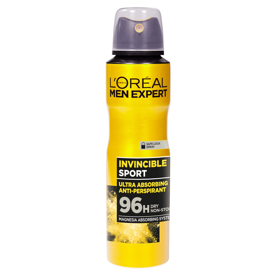 Comprar L'Oreal Men Expert Invincible Sport, spray antitranspirante, 150 ml L'Oreal Men Expert Invincible Sport, spray antitranspirante, 150 ml