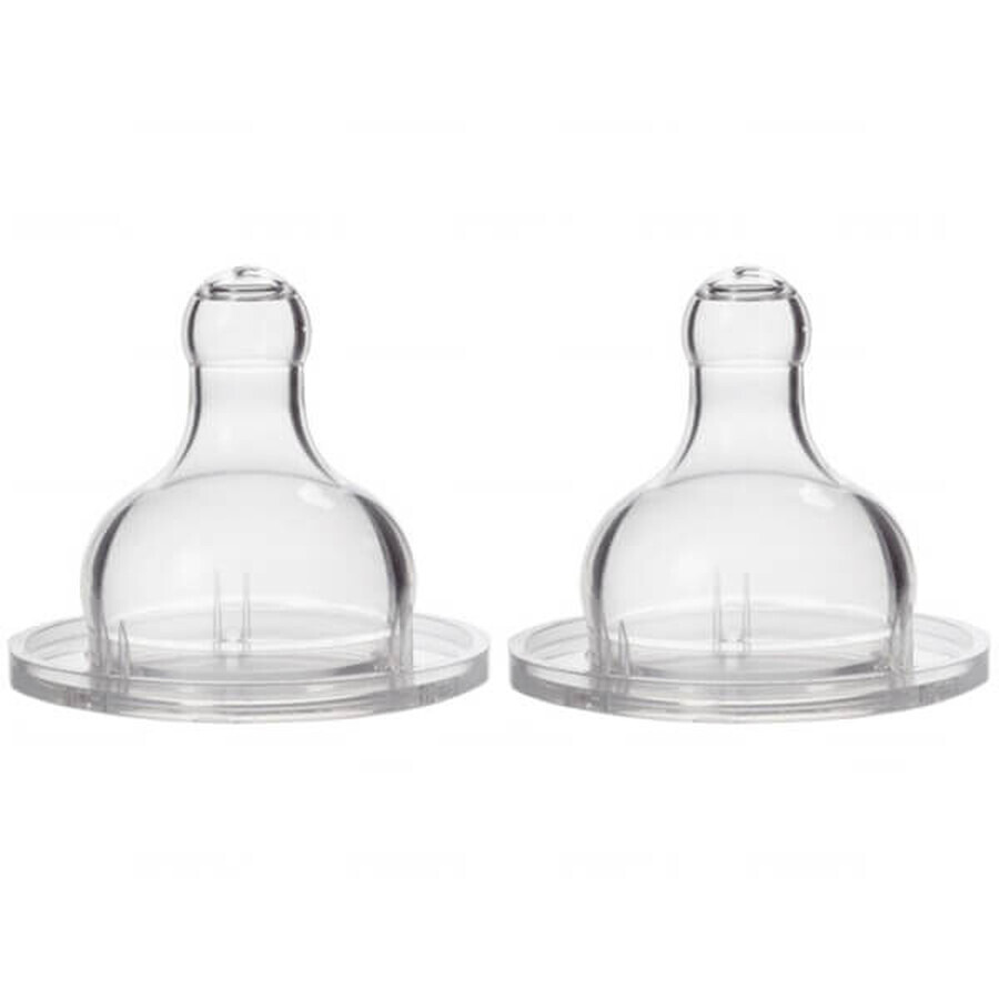Boutique Suavinex, tétine de biberon, ronde, pour aliments épais, à partir de 4 mois, 2 pièces Suavinex, tétine de biberon, ronde, pour aliments épais, à partir de 4 mois, 2 pièces