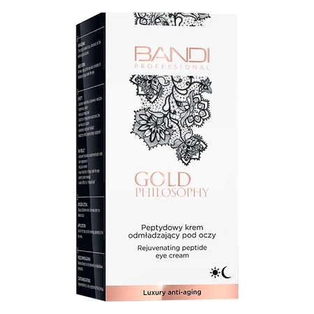 Bandi Gold Philosophie, Peptid verjüngende Augencreme, 30 ml