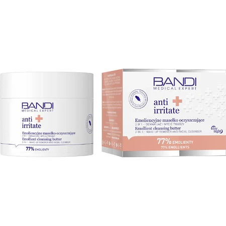 Bandi Medical Expert burro detergente emolliente e anti-irritante, struccante e lavante viso 2 in 1, 90 ml