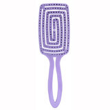 Inter-Vion, hair brush, through the brush, Pastel Spring, purple, 1 pc