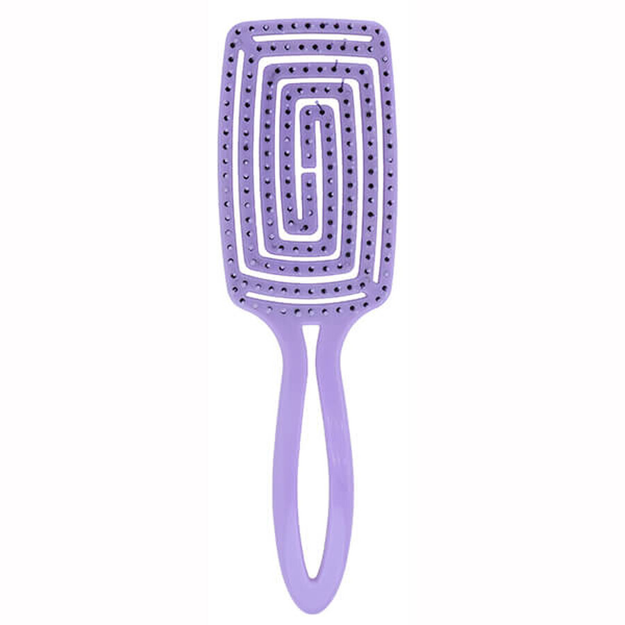 Comprar Inter-Vion, cepillo para el pelo, cepillo pasante, Pastel Spring, morado, 1 pieza Inter-Vion, cepillo para el pelo, cepillo pasante, Pastel Spring, morado, 1 pieza