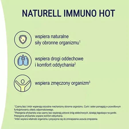 Naturell Immuno Hot, 10 Portionsbeutel