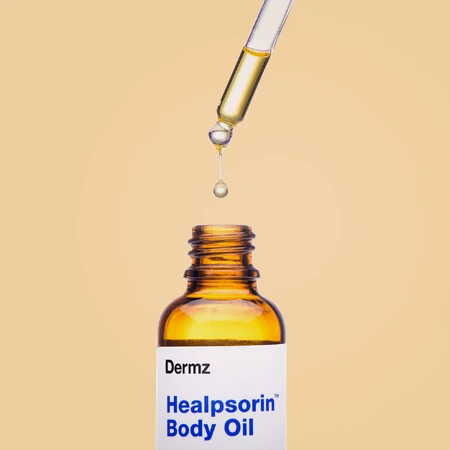 Healpsorin, aceite de cáñamo para cuerpo y rostro para psoriasis y dermatitis atópica, 30 ml