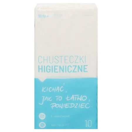 SEMA Protect, 3-lagiges Tissue, 10 x 10 Stück.